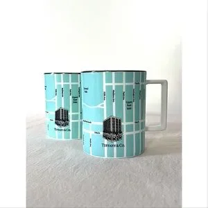Honeycomb Mug - Natalie, Tangle Artistry Tiffany\'s & Co honey comb mug set display picture 1
